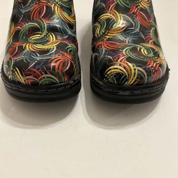 Klogs Maxum Black Multicolored Women’s Shoes Nursing Clogs‎ Size 8.5 M Support - Picture 3 of 11